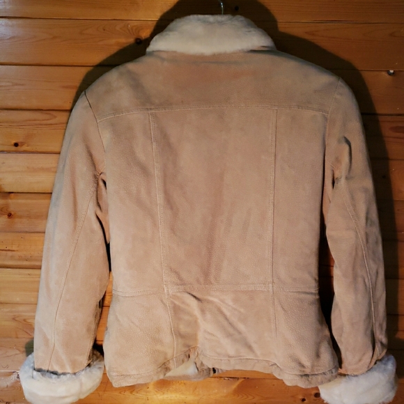 Wilsons Leather Maxima Coat size M Womans Fitted Soft Lining - Picture 2 of 7